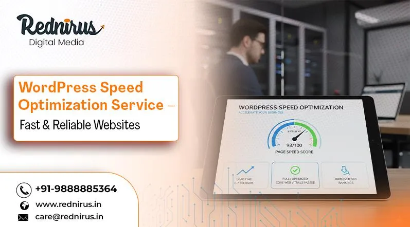 WordPress Speed Optimization Service illustration