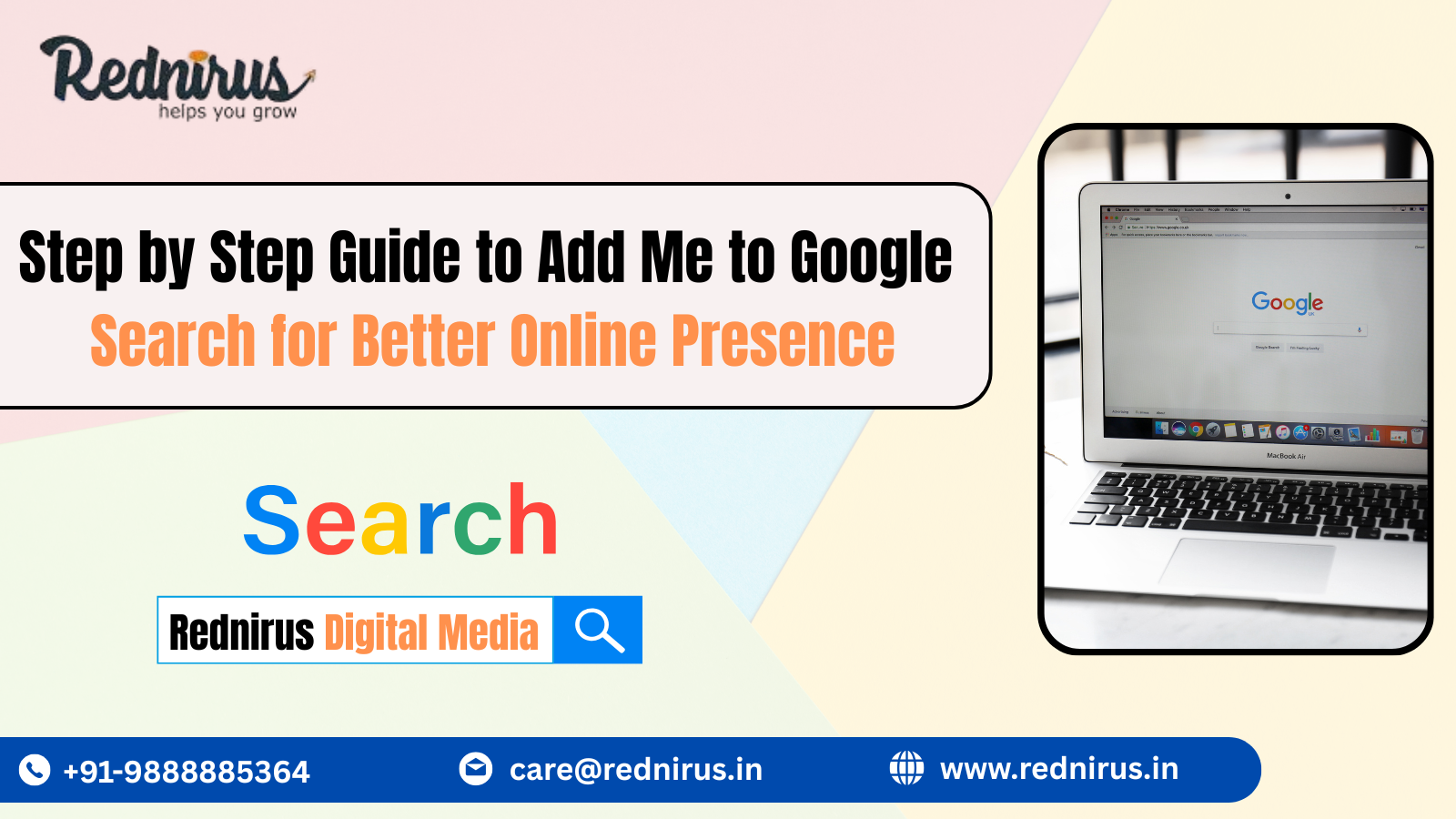 Google Search for Better Online Presence