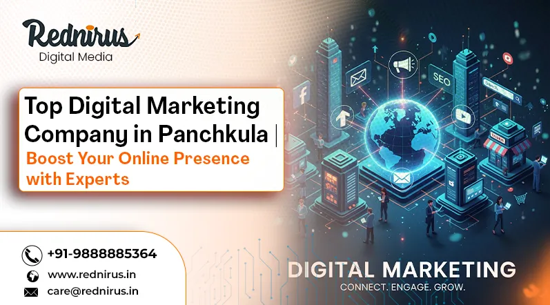 Feature image of a digital marketing team working in Panchkula