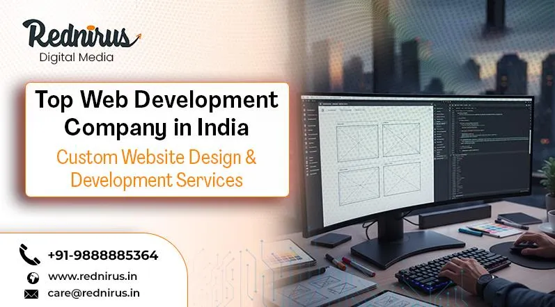 Top web development services in India with custom design