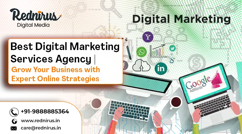 Person working on digital marketing strategies to grow business.