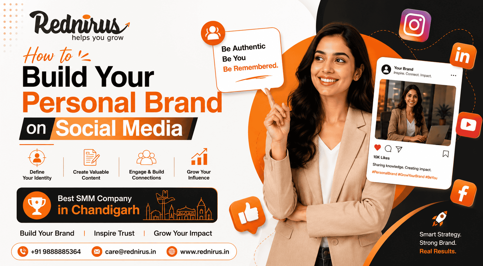 How to Build Your Personal Brand on Social Media – Best SMM Company in Chandigarh