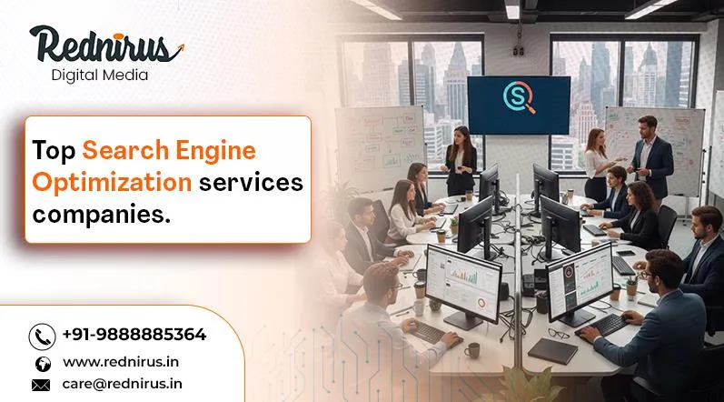 A team of digital marketers collaborating on SEO strategies