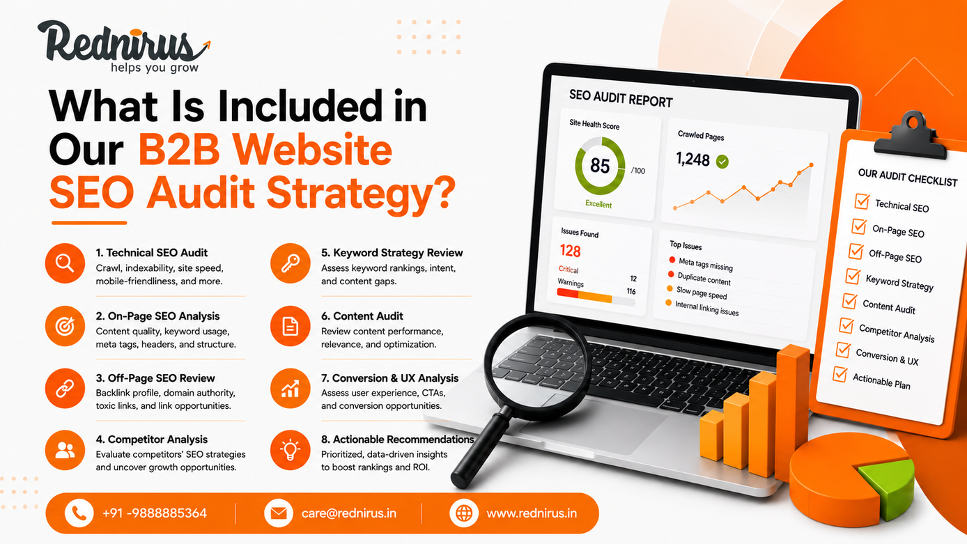 What Is Included in Our B2B Website SEO Audit Strategy?