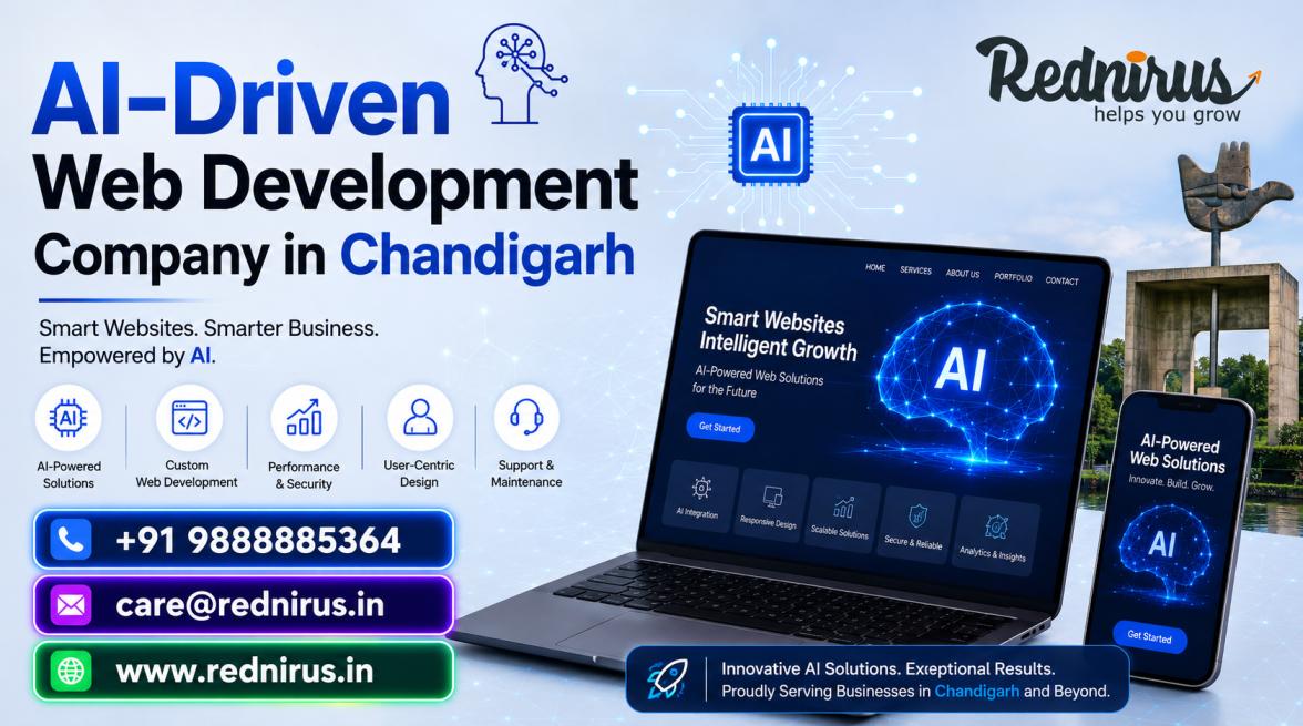 AI-Driven Web Development Company in Chandigarh