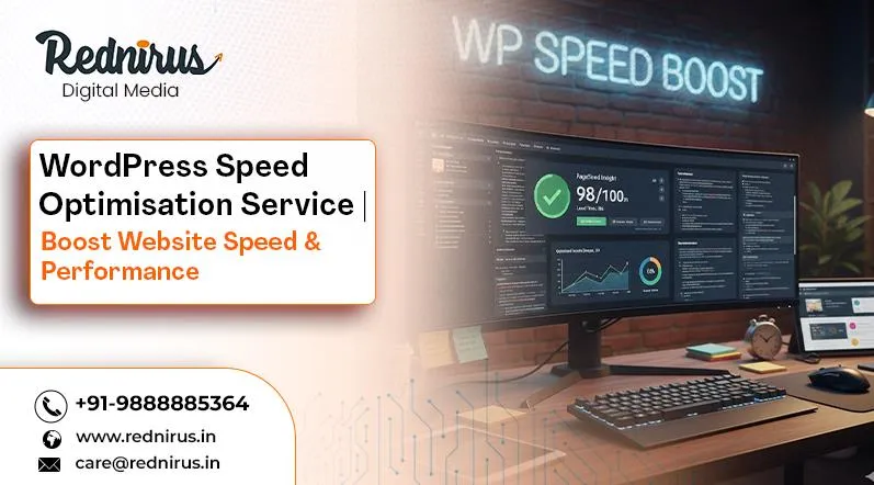 A web developer optimizing a WordPress website for speed and performance