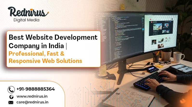 Professional web development services in India