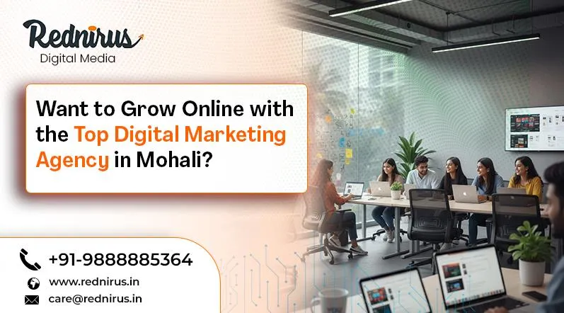 A digital marketing expert working on online strategies with charts and analytics